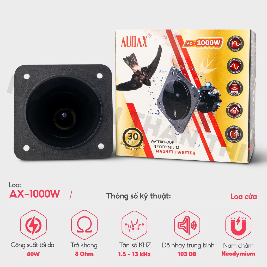 Loa cửa AX-1000W