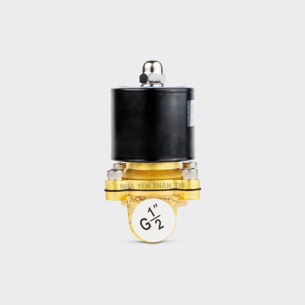 Van điện từ 21mm đóng mở nước bằng điện AC-220V