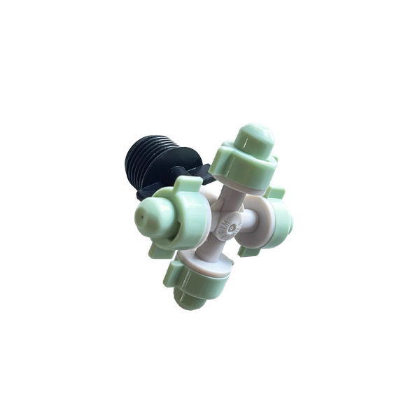 Béc 4 chân ren 21 (gồm béc 4, ống nhựa, chân ren 21)