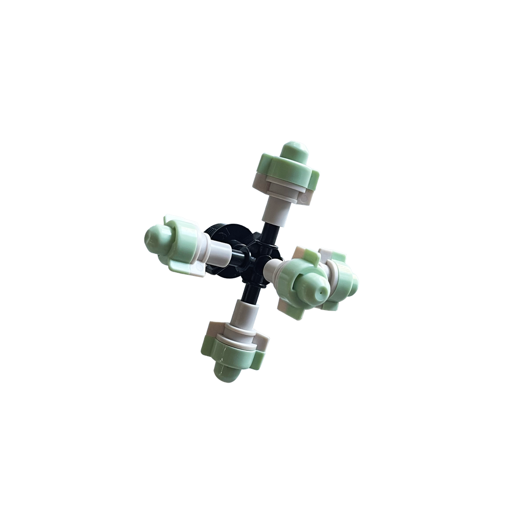 Béc 5 chân ren 21 (gồm béc 5, ống nhựa, chân ren 21)