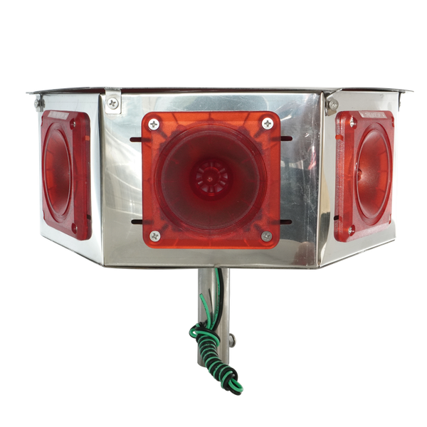 Loa nhà yến - loa chùm chống nước 6D AX-61W (Đỏ - Trắng)