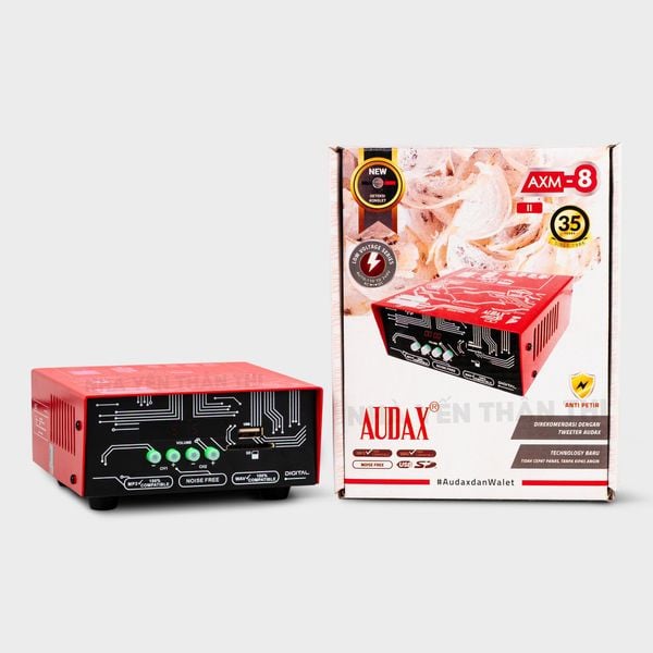 Âm ly nhà yến - AXM-8 V2 – Ampli chuyên dụng dẫn dụ chim yến