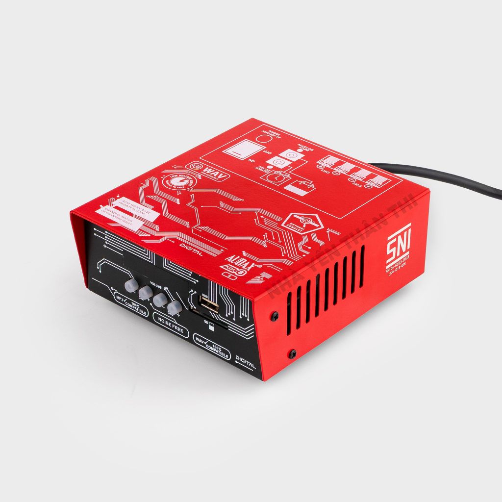 Âm ly nhà yến - AXM-8 V2 – Ampli chuyên dụng dẫn dụ chim yến