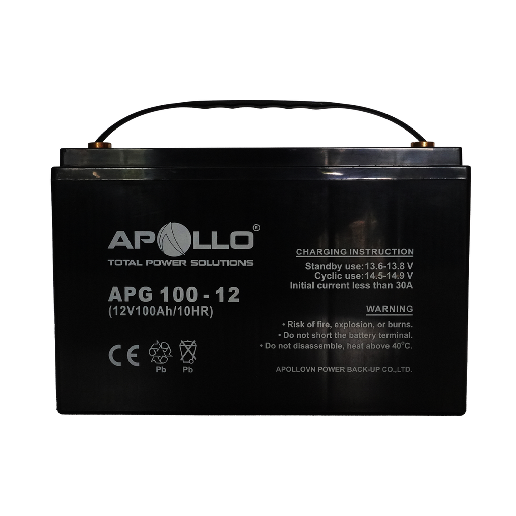 Ắc quy khô DC 12V cho Inverter nhà yến (100Ah – 150Ah)