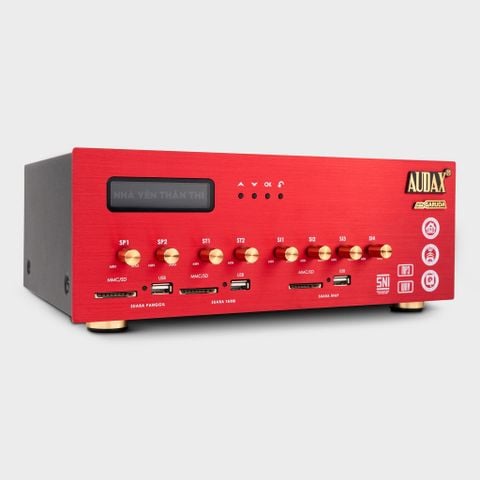 Amply nhà yến - AXM Garuda (Đỏ - Đen)  – Ampli chuyên dụng dẫn dụ chim yến