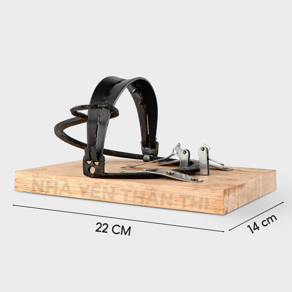 Bẫy cú lớn (có tấm gỗ)