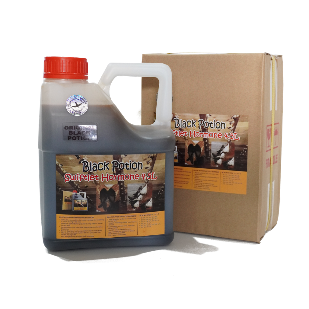 Dung dịch tạo mùi bầy đàn Black Potion (4.5 Lít)