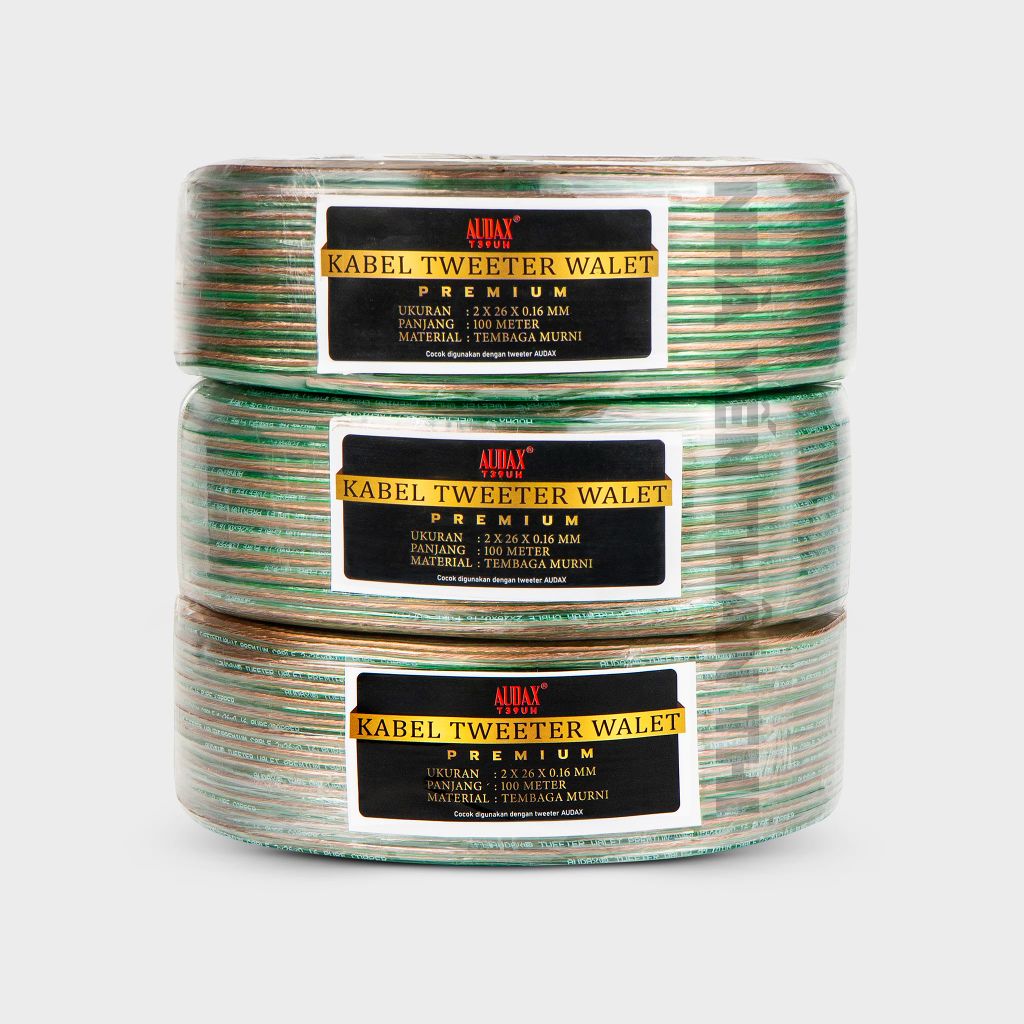 Dây loa tín hiệu AUDAX Kabel Premiun Green New