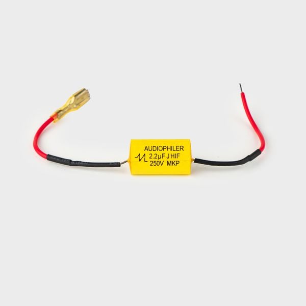 Tụ đen - Vàng 100V hàn loa