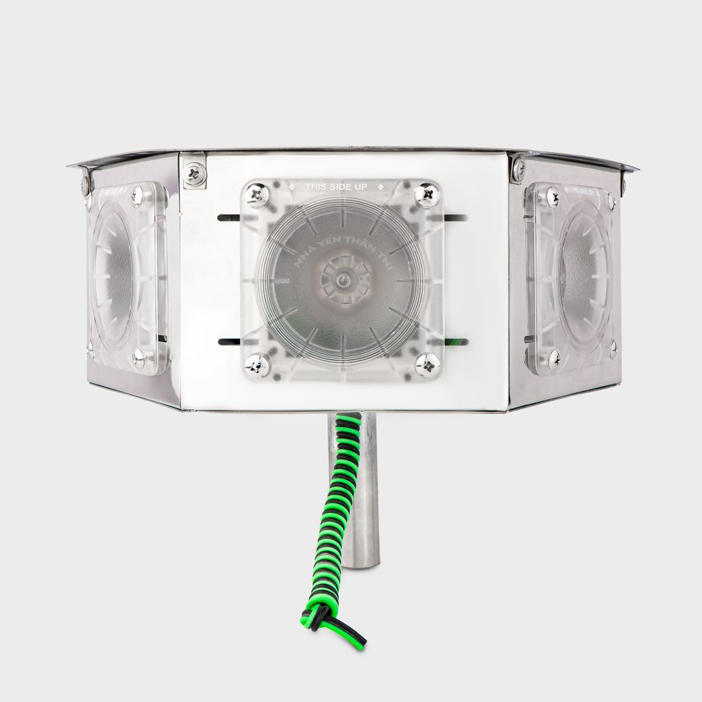 Loa nhà yến - loa chùm chống nước 6D AX-61W (Đỏ - Trắng)