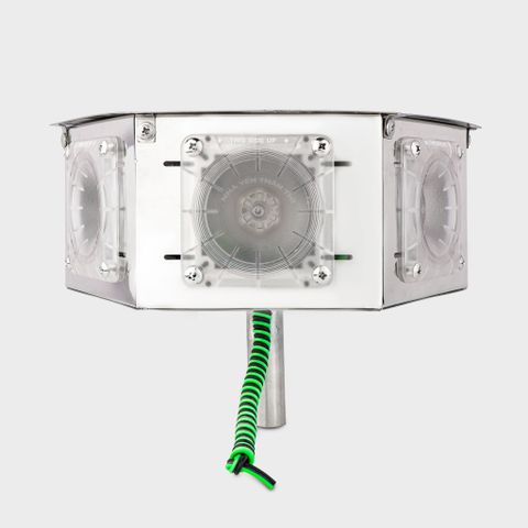 Loa nhà yến - loa chùm chống nước 6D AX-61W (Đỏ - Trắng)