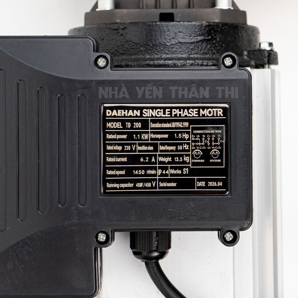 Máy phun sương cao áp DAEHAN TD-200 - 1.5HP (80 - 180 béc)