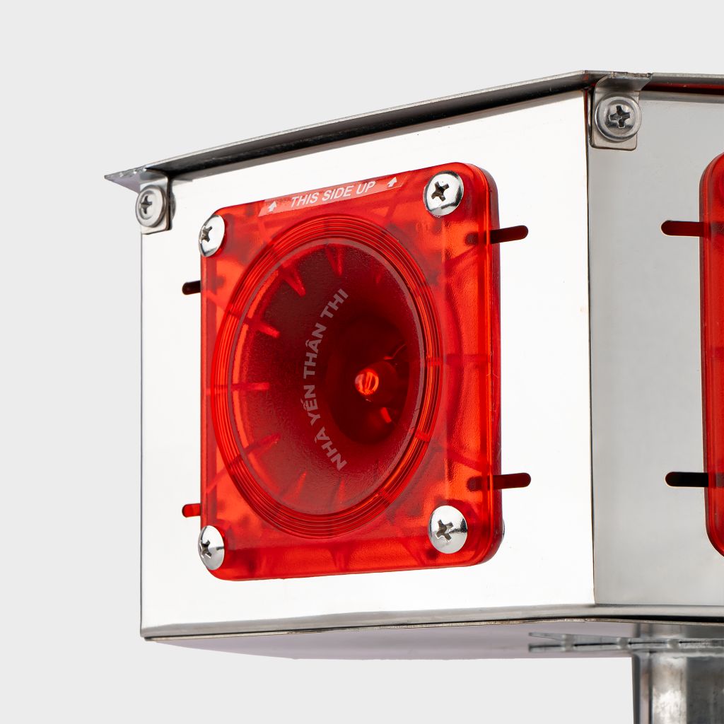 Loa nhà yến - loa chùm chống nước 6D AX-61W (Đỏ - Trắng)