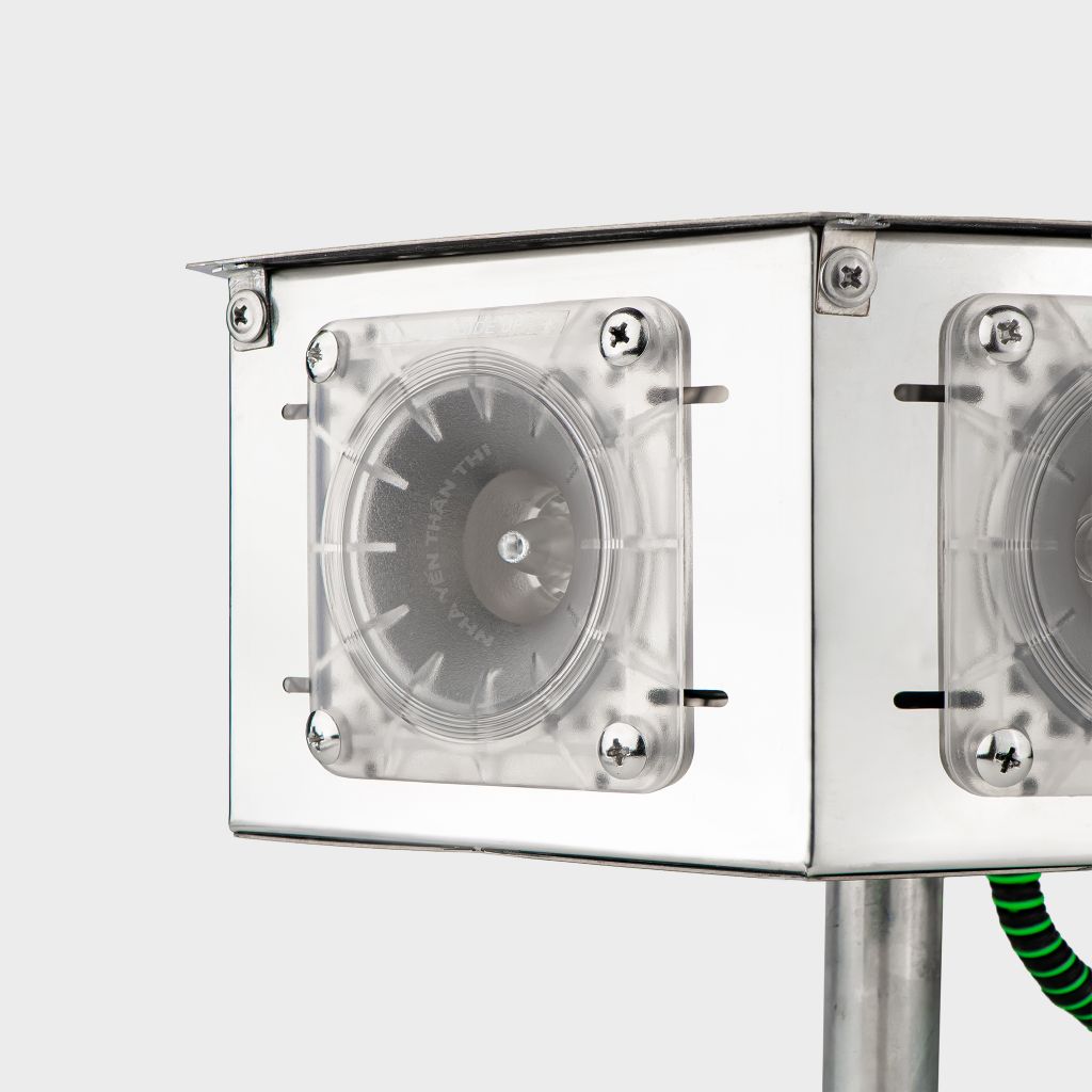 Loa nhà yến - loa chùm chống nước 6D AX-61W (Đỏ - Trắng)