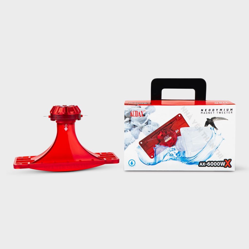 Loa nhà yến -  Loa cửa chống nước AX-6000WX (Đỏ)  – Loa dẫn dụ chim yến tại cửa ra vào