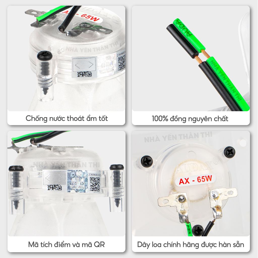 Loa dẫn AX-65W (Trắng )