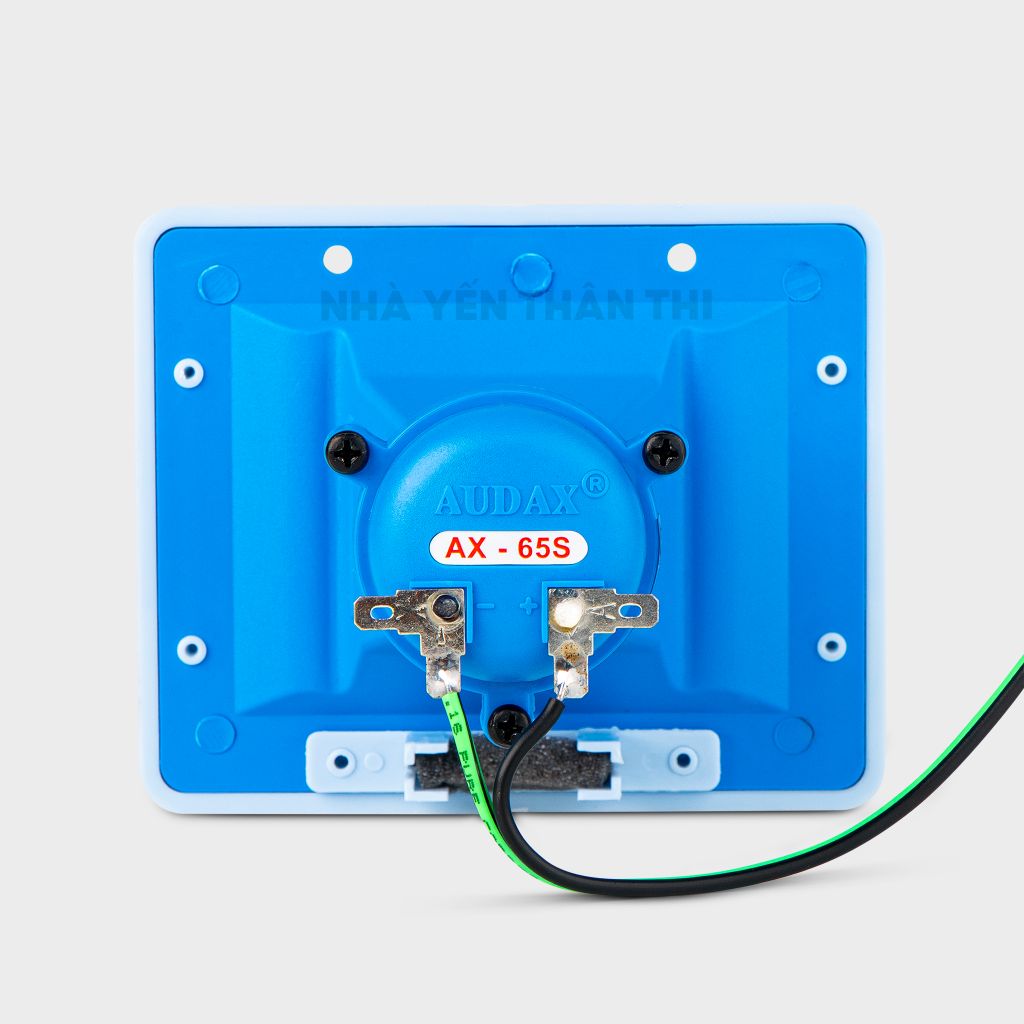 Loa nhà yến - Loa dẫn AX-65S Xanh – Loa dẫn dụ chim yến hiệu quả trong nhà + Dung dịch tạo mùi trong nhà yến H3nSaTu (6 chai)