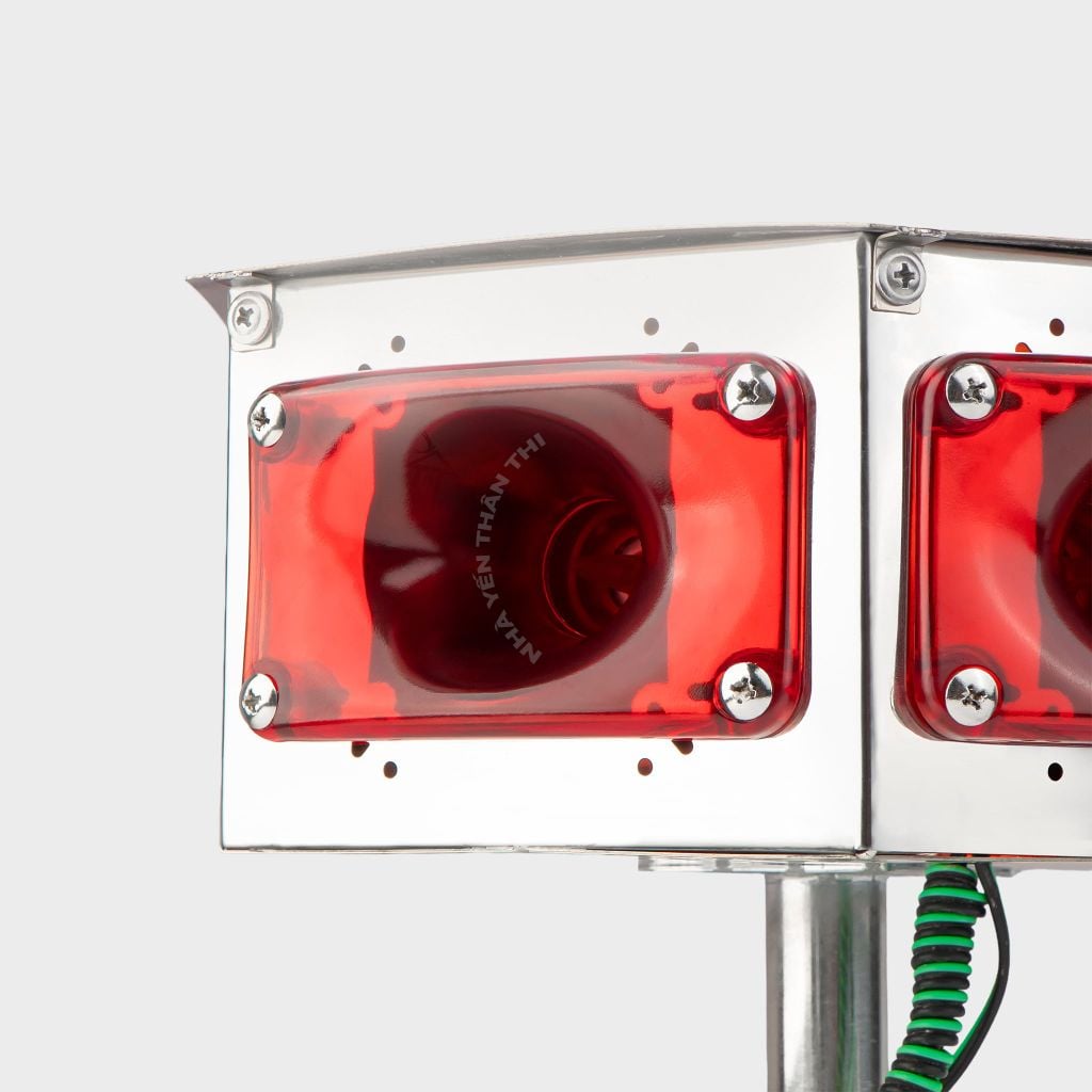 Loa nhà yến - loa chùm chống nước 6D AX-5000WX (Đỏ - Trắng)
