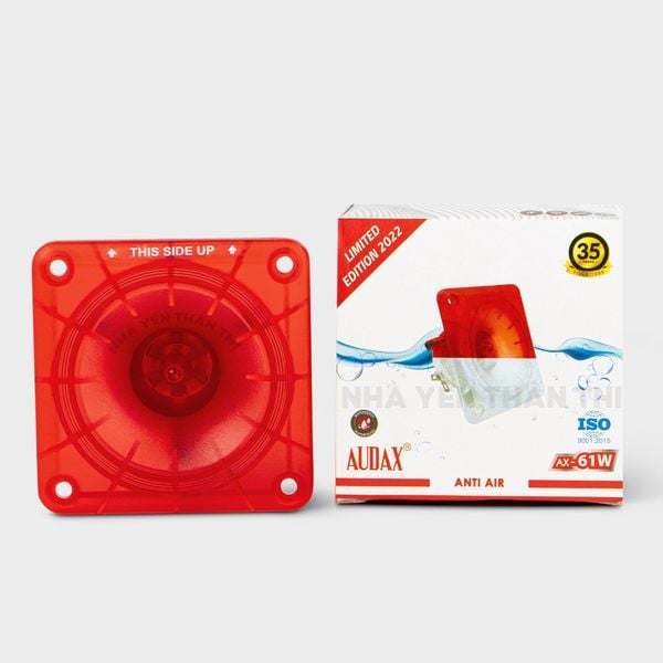 Loa nhà yến -  Loa ru chống nước AX-61W (Đỏ) - Loa dẫn dụ chim yến trong nhà ổn định