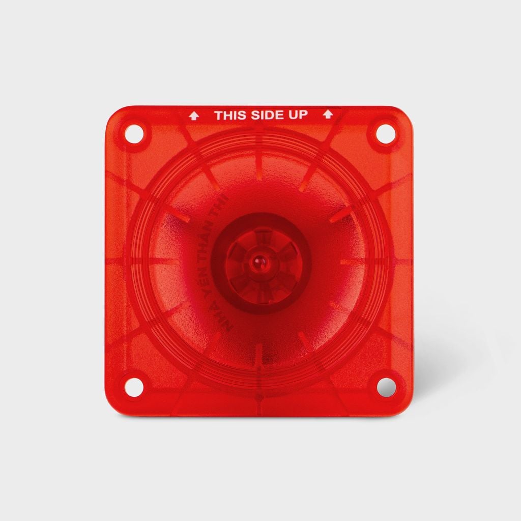 Loa nhà yến -  Loa ru chống nước AX-61W (Đỏ) - Loa dẫn dụ chim yến trong nhà ổn định