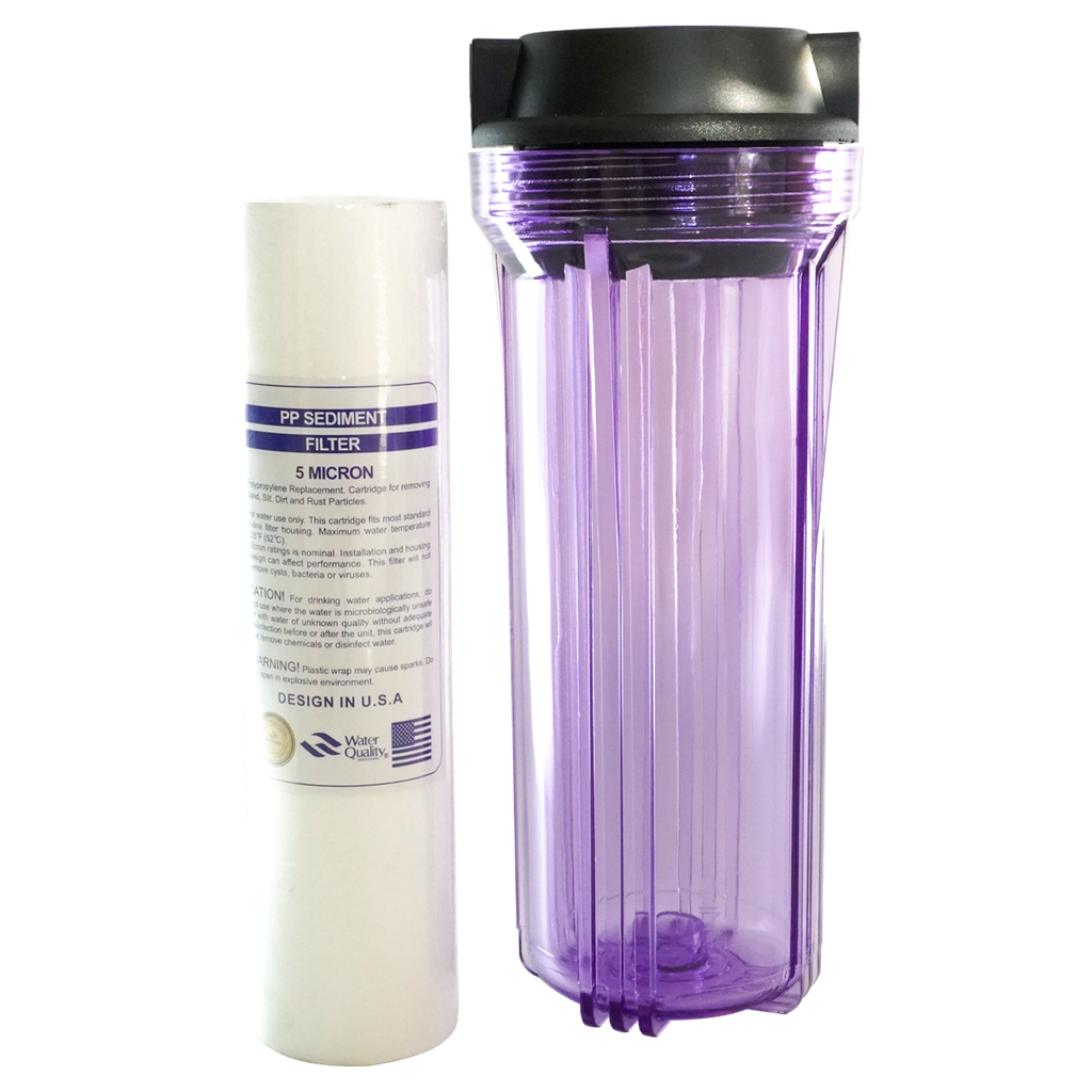 Lọc nước nhựa trong