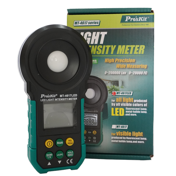 Máy đo cường độ ánh sáng MT-4617 Pro'sKit