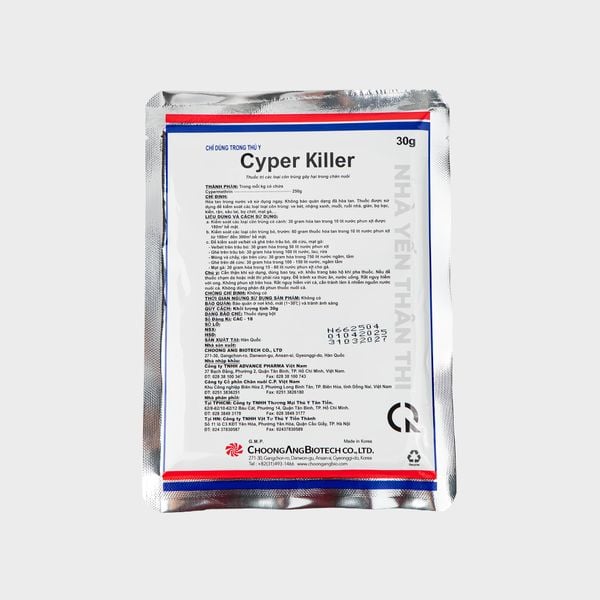 Thuốc diệt côn trùng Cyper Killer (30g) cho nhà yến