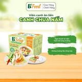  Combo 5 hộp Viên Canh Ăn Liền, Canh Chua Chay, Canh Chua Nấm, Cải Xoong Thịt Bằm, Rau Ngót vị Tôm Bằm, Khoai Mỡ Thịt Bằm Sấy thăng hoa, B'Soup 