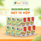  Viên Canh Chua Chay Ăn Liền, sấy thăng hoa, thực phẩm tiện lợi nhanh chóng, B' Soup 