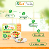  Viên Canh Chua Nấm Ăn Liền, sấy thăng hoa, thực phẩm tiện lợi nhanh chóng, B' Soup 