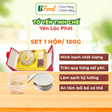  100g/ Hộp Tổ Yến Tinh Chế Yến Lộc Phát-Tổ Yến Nguyên Chất, Yến Sào Tinh Chế Sạch, Tổ Yến Khô Cao Cấp L2 