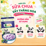  Sữa Chua Sấy Thăng Hoa B'ioBa vị Việt Quất- Snack Bánh Ăn Dặm Cho Bé Từ 1 Tuổi, Sữa chua sấy khô 