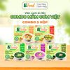  Combo 5 hộp Viên Canh Ăn Liền, Canh Chua Chay, Canh Chua Nấm, Cải Xoong Thịt Bằm, Rau Ngót vị Tôm Bằm, Khoai Mỡ Thịt Bằm Sấy thăng hoa, B'Soup 