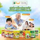  30 gói /thùng Cháo Sườn Hầm Đậu Xanh Yến Lộc Phát - Cháo dinh dưỡng ăn liền, tiện lợi dành cho gia đình, ông bà, trẻ em 