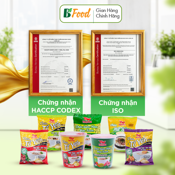Cháo tổ yến cho người lớn tuổi