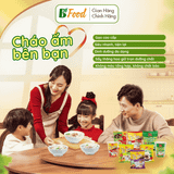  30 gói / thùng Cháo Tổ Yến Gold Plus Yến Lộc Phát, Vị Thịt Bằm, Đậu Xanh Sấy Thăng Hoa - Cháo Dinh Dưỡng Bồi Bổ Sức Khỏe 
