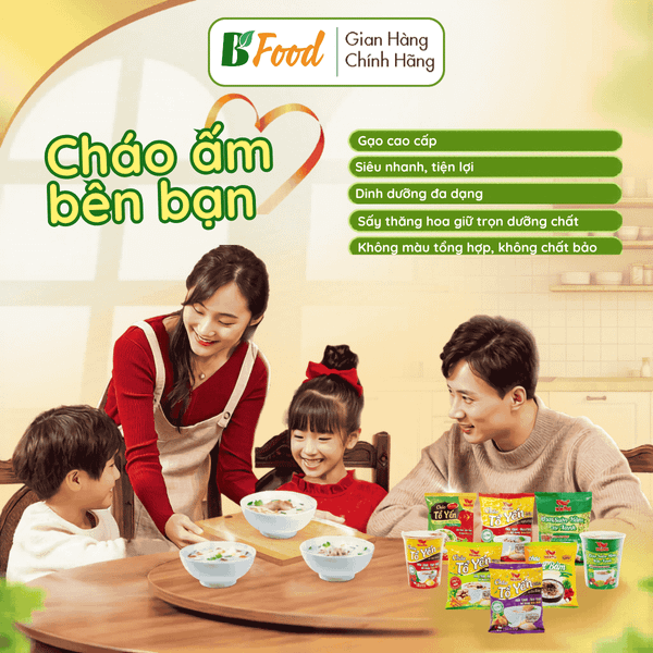 Cháo tổ yến ăn liền