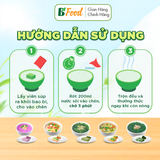  Viên Canh Chua Chay Ăn Liền, sấy thăng hoa, thực phẩm tiện lợi nhanh chóng, B' Soup 