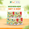 5 Hộp/ 25 Viên Canh Chua Chay Ăn Liền, sấy thăng hoa, thực phẩm tiện lợi nhanh chóng, B' Soup 