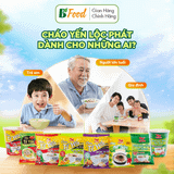  15 gói  Cháo Tổ Yến Gold Plus Yến Lộc Phát, Vị Thịt Bằm, Đậu Xanh Sấy Thăng Hoa - Cháo Dinh Dưỡng Bồi Bổ Sức Khỏe 