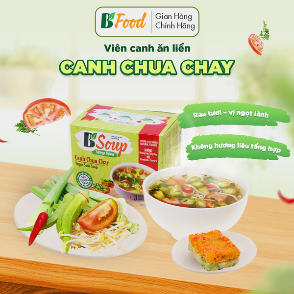 Canh chua chay ăn liền