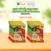  10 gói  Cháo Tổ Yến Gold Plus Yến Lộc Phát, Vị Thịt Bằm, Đậu Xanh Sấy Thăng Hoa - Cháo Dinh Dưỡng Bồi Bổ Sức Khỏe 