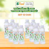  12 Chai Thức Uống Bổ Sung Vitamin B3, Khoáng Chất B’ Clari, B’ Food –Phục hồi sức khỏe, trợ tiêu hóa 