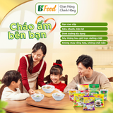 Cháo gói ăn liền YLP - COMBO 15 gói, 5 vị yến gold, nấm, gà, đậu xanh, thịt bằm, mỗi vị 3 gói 