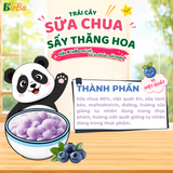  Sữa Chua Sấy Thăng Hoa B'ioBa vị Việt Quất- Snack Bánh Ăn Dặm Cho Bé Từ 1 Tuổi, Sữa chua sấy khô 