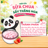  Sữa Chua Sấy Thăng Hoa B'ioBa vị Dâu Tây - Snack Bánh Ăn Dặm Cho Bé Từ 1 Tuổi, Sữa chua sấy khô 