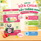  Sữa Chua Sấy Thăng Hoa B'ioBa vị Dâu Tây - Snack Bánh Ăn Dặm Cho Bé Từ 1 Tuổi, Sữa chua sấy khô 