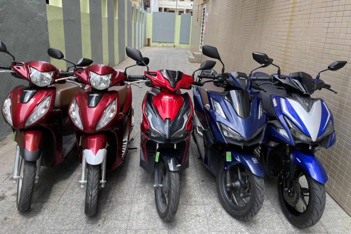  Xe Tay Ga Đời Cũ 