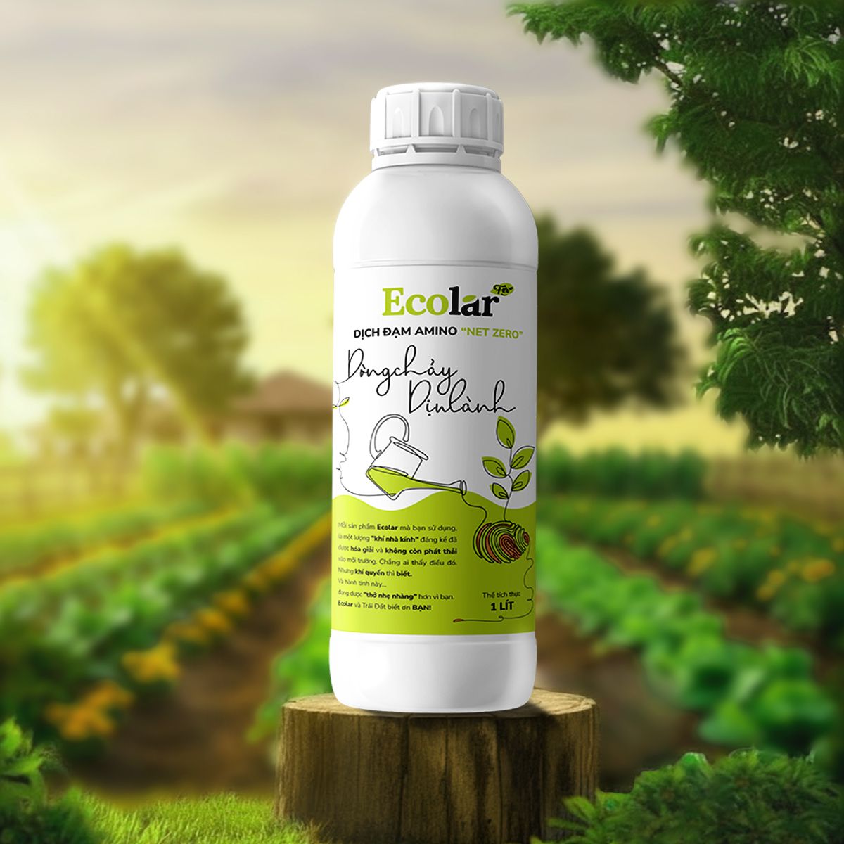 Phân Bón Ecolar Dòng Chảy Dịu Lành 1L