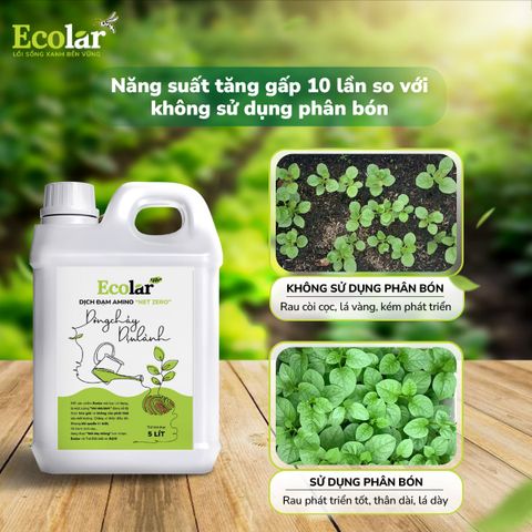  Phân Bón Ecolar Dòng Chảy Dịu Lành 5L 
